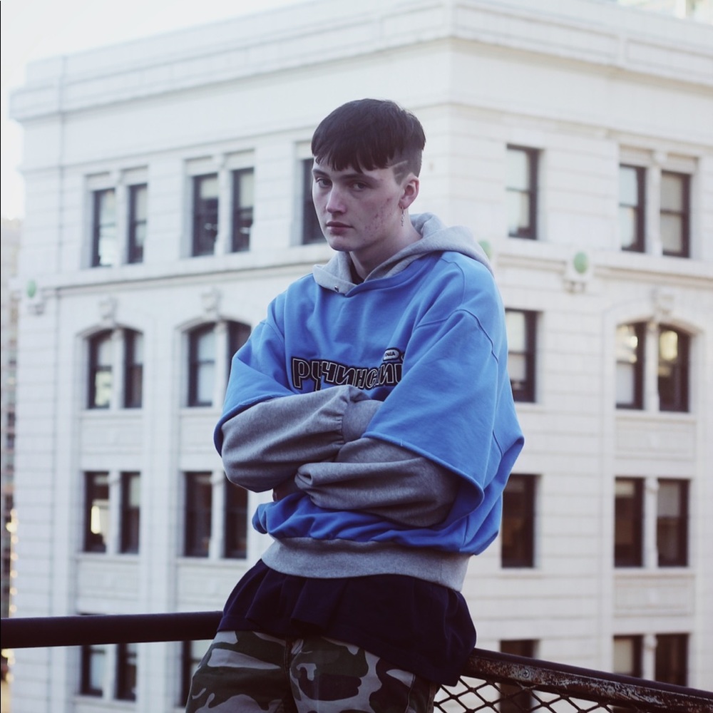 Blue Gosha hoodie